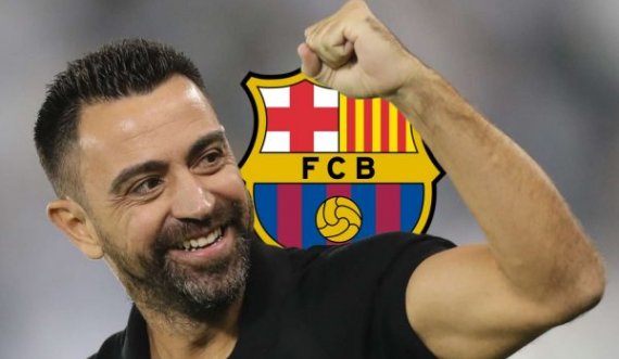 Xavi arrin në Barcelonë