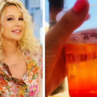‘Gota si e mbushur me urinë’, Rudina Magjistari i kthen përgjigjen epike ndjekëses