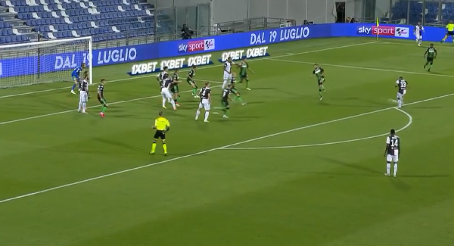  Juventusi kalon në epërsi kundër Sassuolos, me një gol të bukur 