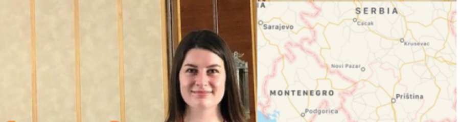  Flet studentja shqiptare që tërboi serbët me hartën e Kosovës, thotë se e kërcënuan me jetë 