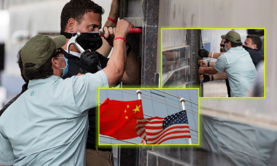 Tensionohen raportet ShBA-Kinë, agjentët amerikanë thyejnë dyert e konsullatës kineze 