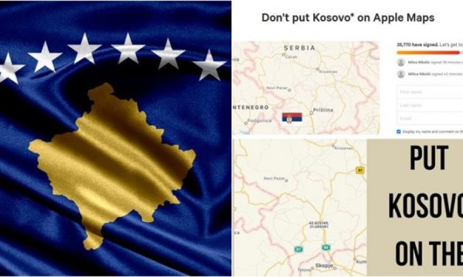 Qeveria edhe me kërkesë zyrtare për kompaninë Apple, i kërkon t’i njohë kufijtë e Kosovës