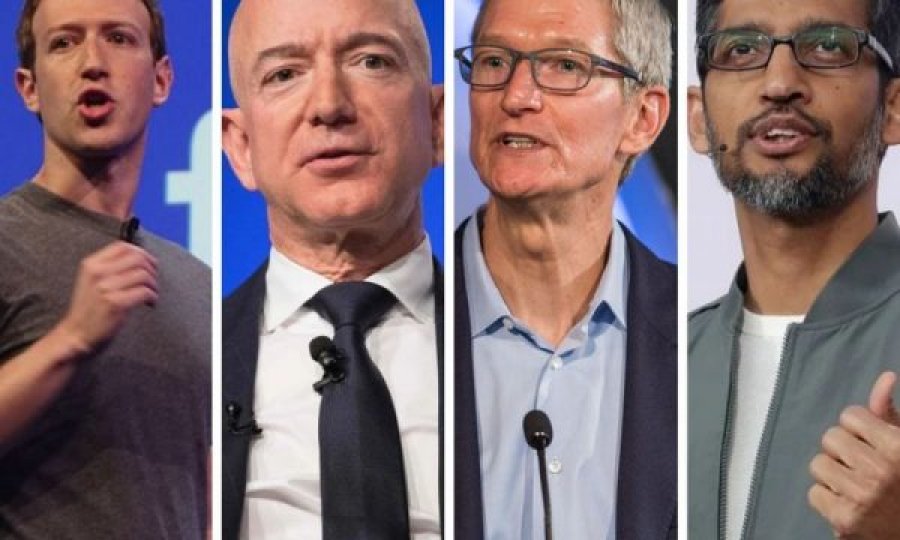 Për çfarë i morri në pyetje Kongresi katër bosët e kompanive më të mëdha teknologjike në botë?