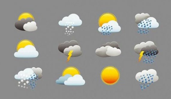 Ky është parashikimi i motit për sot : Vranësira, diell dhe reshje shiu
