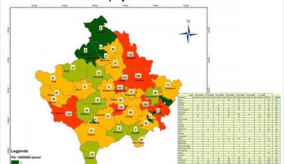 Komunat e tjera që rrezikojnë të mbyllen gjatë fundjavës