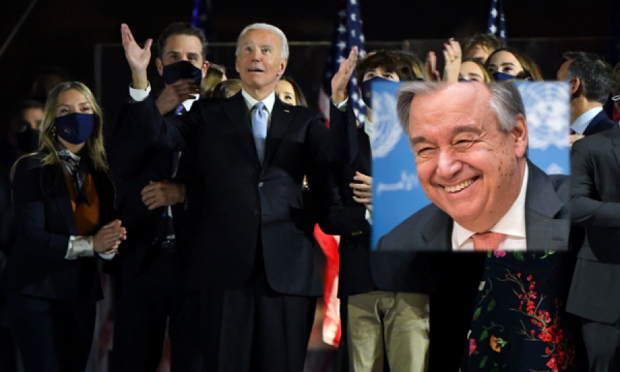 Joe Bideni urohet për fitore edhe nga Sekretari i Përgjithshëm i OKB-së, Antonio Guterres
