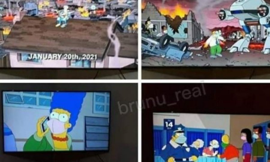 Simpsons parashikojnë se çfarë do të ndodhë në vitin 2021 dhe nuk është aspak diçka e këndshme