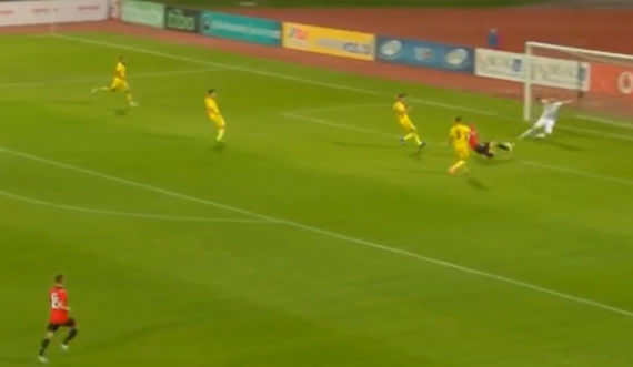 Shqiperia i shënon supergol Kosovës