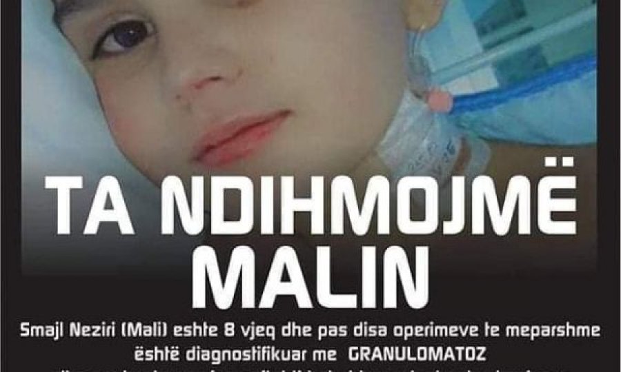 8-vjeçari nga Deçani diagnostifikohet me një sëmundje të rëndë, ka nevojë për ndihmën tuaj