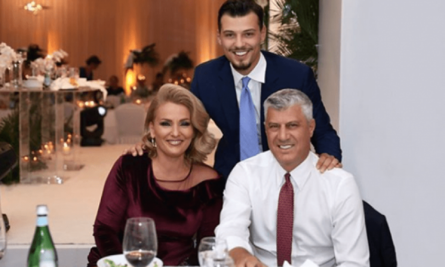  Djali i ish-Presidentit Thaçi del me deklaratë publike në emër të familjes 