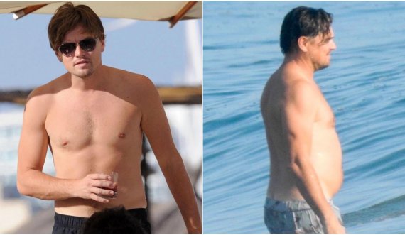 Si kurrë më parë! Leonardo diCaprio fotografohet në plazh dhe vëmendjen e merr barku i tij i madh