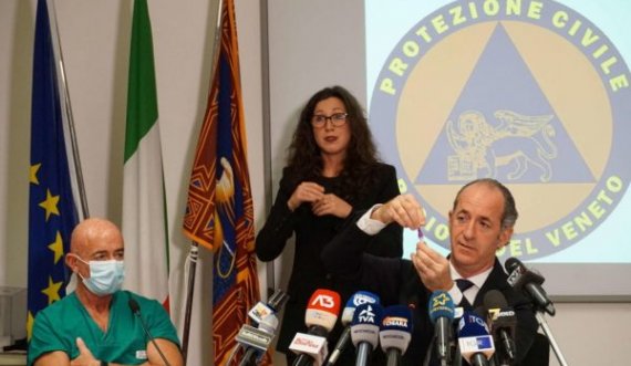  Guvernatori italian sugjeron testin “bëje vetë”, e provon live para gazetarëve 