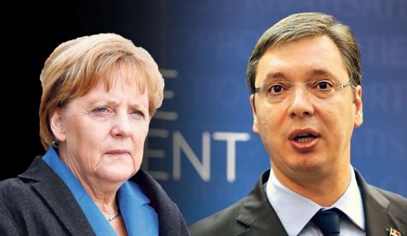 Vuçiq e pranon se Merkel nuk e mbështet Beogradin për Kosovën