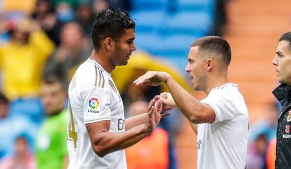 Casemiro negativ, Hazard dhe Militao sërish pozitiv me COVID-19