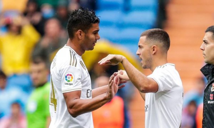Casemiro negativ, Hazard dhe Militao sërish pozitiv me COVID-19
