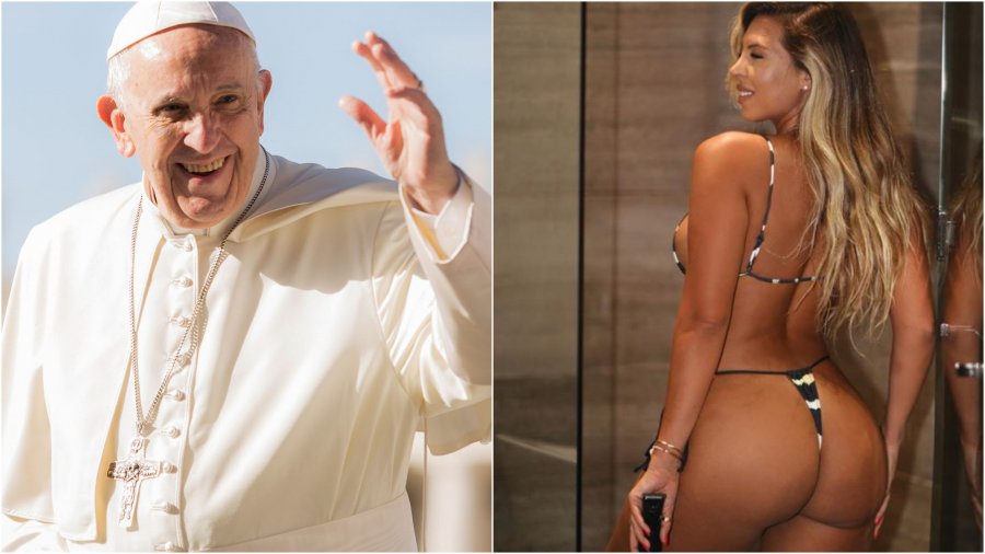 “Do shkoj në parajsë”- Ekspozoi të pasmet bombastike, reagon modelja pasi mori ‘like’ nga llogaria e Papa Françeskut
