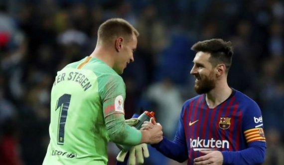 Ter Stegen po e lutë Messin të qëndrojë në Barcelonë