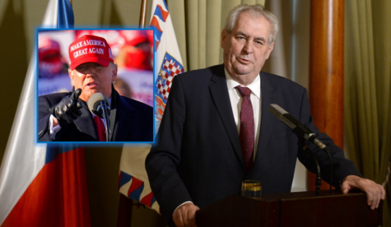 Presidenti çek Miloš Zeman ia jep një këshillë Donald Trumpit: Largohu, mos u bëj i turpshëm