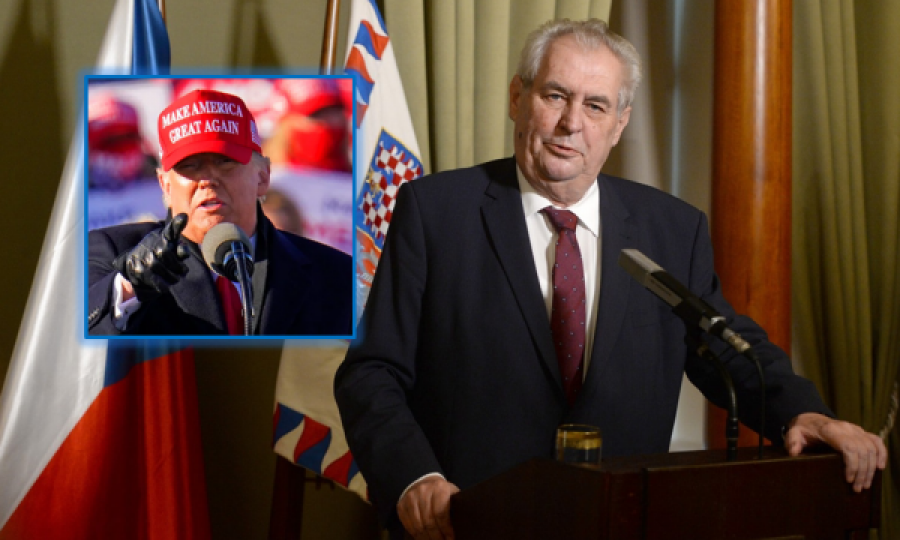 Presidenti çek Miloš Zeman ia jep një këshillë Donald Trumpit: Largohu, mos u bëj i turpshëm