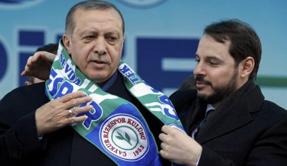 Pse dhëndri ‘tradhtoi’ Erdoganin?