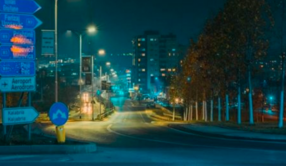 Covid-19, si po duket Prishtina në orën policore