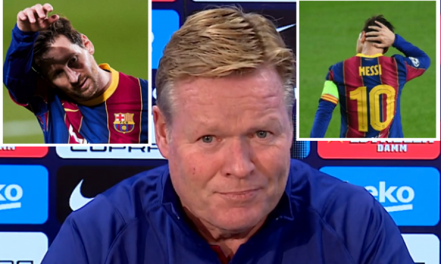 Koeman flet pas deklaratave të Messit, i cili tha: “Jam lodhur…”