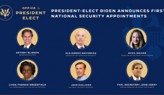 Ky pritet të jetë kabineti i Joe Biden