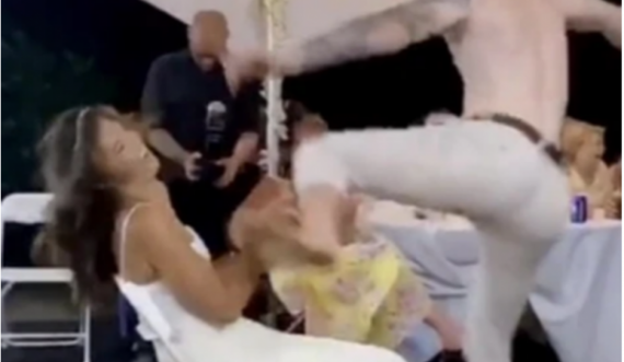 Burri e godet me shqelm dhe e gjuan përtokë nusen në ditën e dasmës