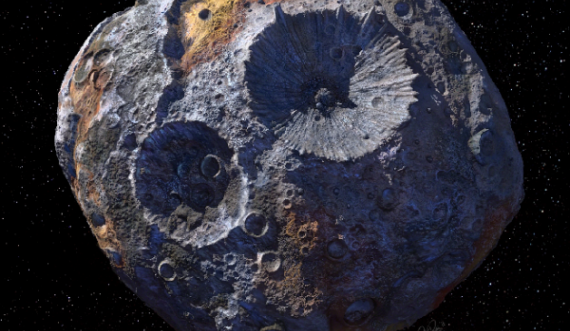 Zbulohet asteroidi i rrallë metalik i fshehur mes Marsit e Jupiterit