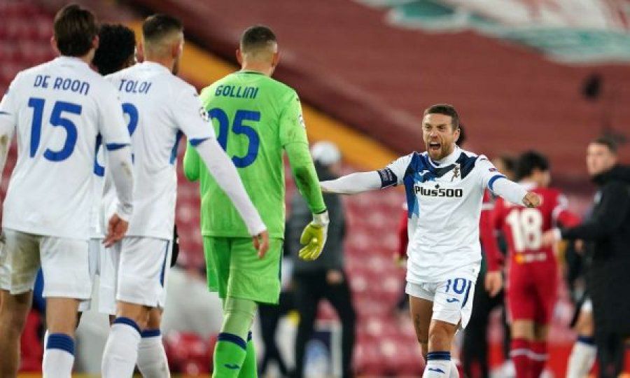 Liverpool humbet nga Atalanta, shtynë kualifikimin në 1/8 e finales të Ligës së Kampionëve