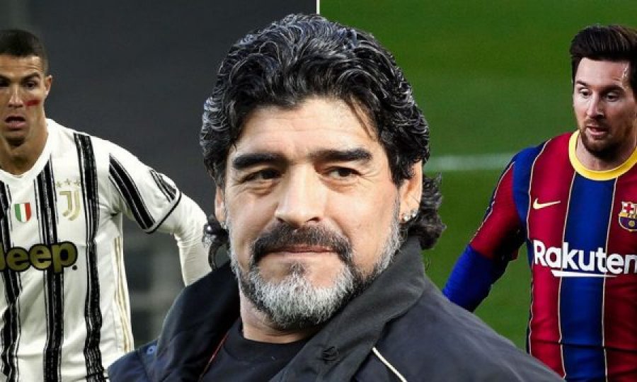 Maradona i kishte dhënë fund debatit për Messin dhe Ronaldon