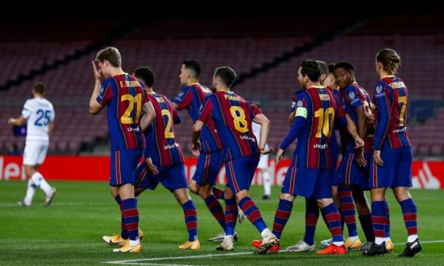 Barça arrin marrëveshjen me lojtarët për uljen e pagave, kursen 122 milionë euro