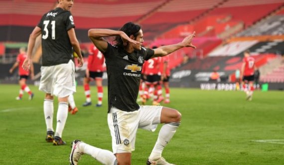  Përmbysje e çmendur e Man United me dy gola të Edi Cavanit 