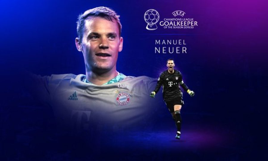 Neuer, portieri më i mirë i sezonit në Champions League
