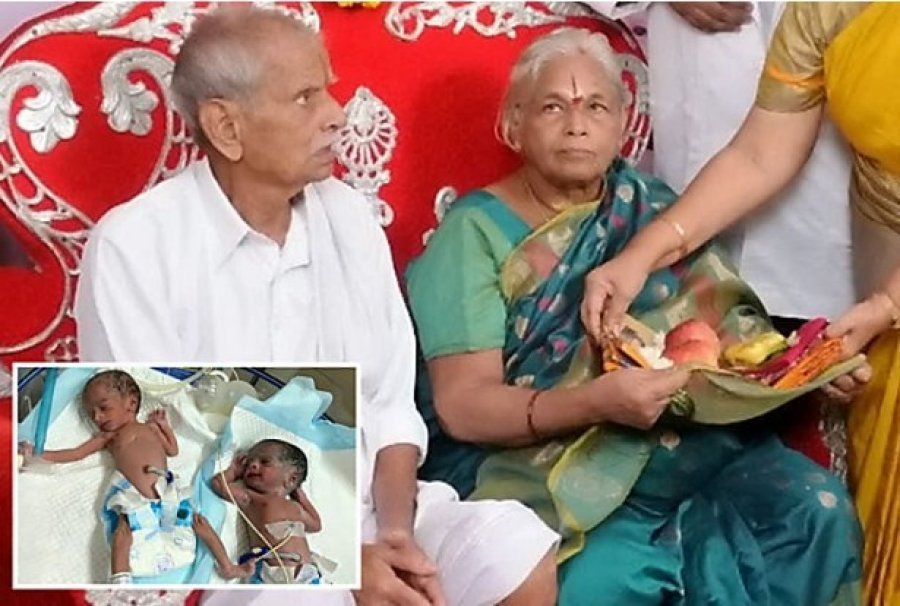 Njihuni me nënën më e vjetër në botë, lindi binjakë në moshën 74-vjeçare