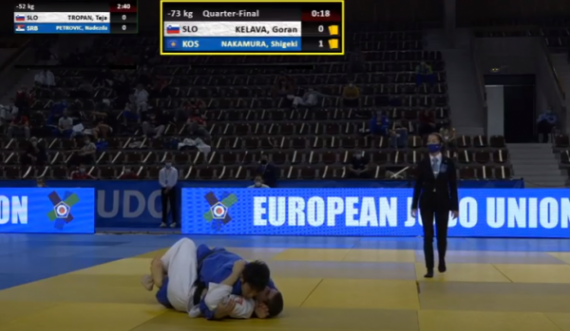 Nakamura debuton me Kosovën në xhudo duke u kualifikuar në gjysmëfinale në Dubrovnik