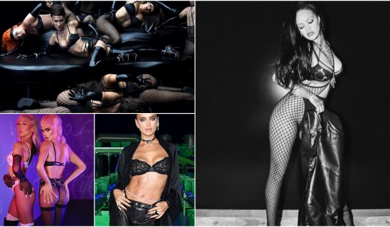 Rihanna mbledh yjet e pasarelave për të prezantuar koleksionin e të brendshmeve. Bella Hadid, Irina Shayk dhe Cara Delevingne “djegin” pasarelën