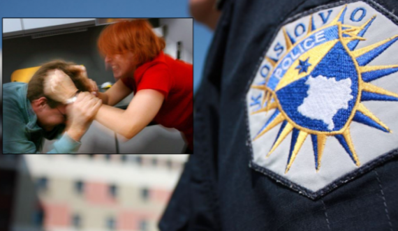 Gruaja rrahu një burrë në Prishtinë, gjatë intervenimit u lëndua edhe një zyrtare policore