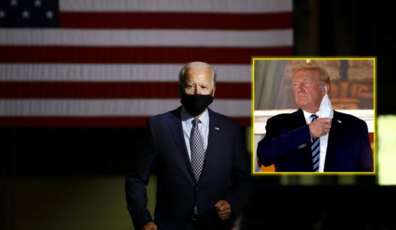 Joe Biden ia kujton Trumpit se maska është për t’i mbrojtur të tjerët