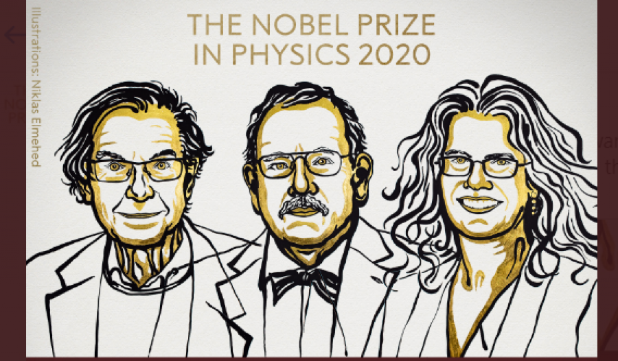 Çmimi Nobel për Fizikë u jepet tre shkencëtarëve që e studiuan formimin e vrimave të zeza