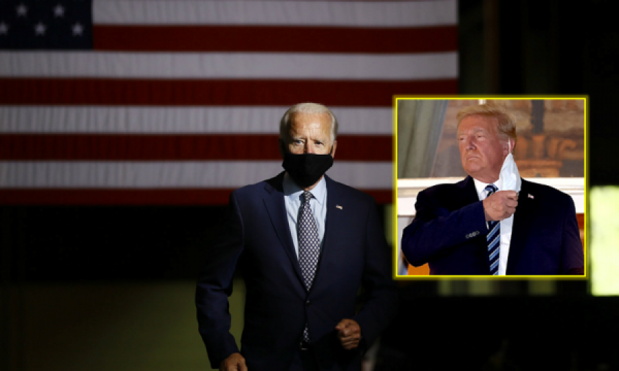 Joe Biden ia kujton Trumpit se maska është për t’i mbrojtur të tjerët