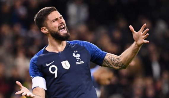 Giroud e kalon Platinin në listën e golashënuesve më të mirë për Francën 