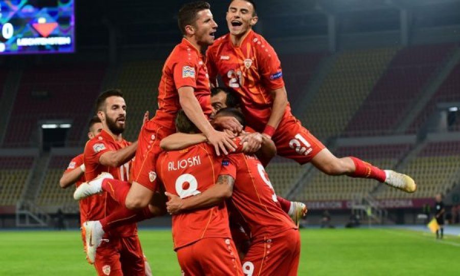 Pesë shqiptarë në formacionin e Maqedonisë kundër Kosovës