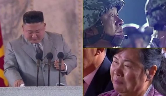 E rrallë: Kim Jong-un shpërthen në lot, u kërkon falje Koresë së Veriut për dështimet e tij