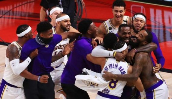 Lebron James e frymëzon LA Lakers drejt titullit të parë në NBA pas një dekade 