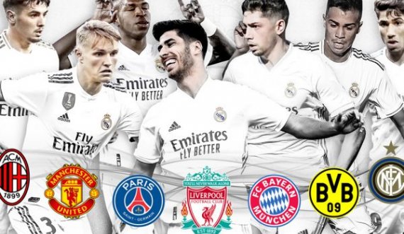 Gjigantët evropianë në kërkim të talenteve të Real Madridit