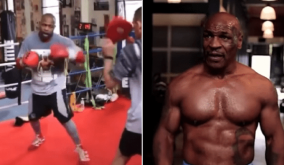 Tyson i përshpejton stërvitjet 1 muaj para meçit, duket i frikshëm