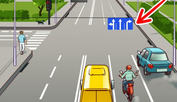 Trafiku rrugor! Gjeni gabimin në këtë foto brenda 1 sekonde