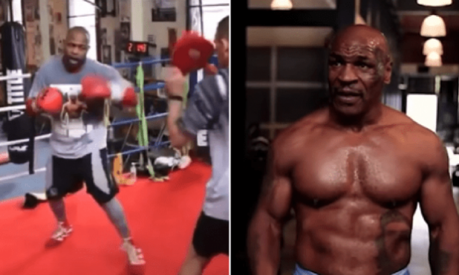 Tyson i përshpejton stërvitjet 1 muaj para meçit, duket i frikshëm