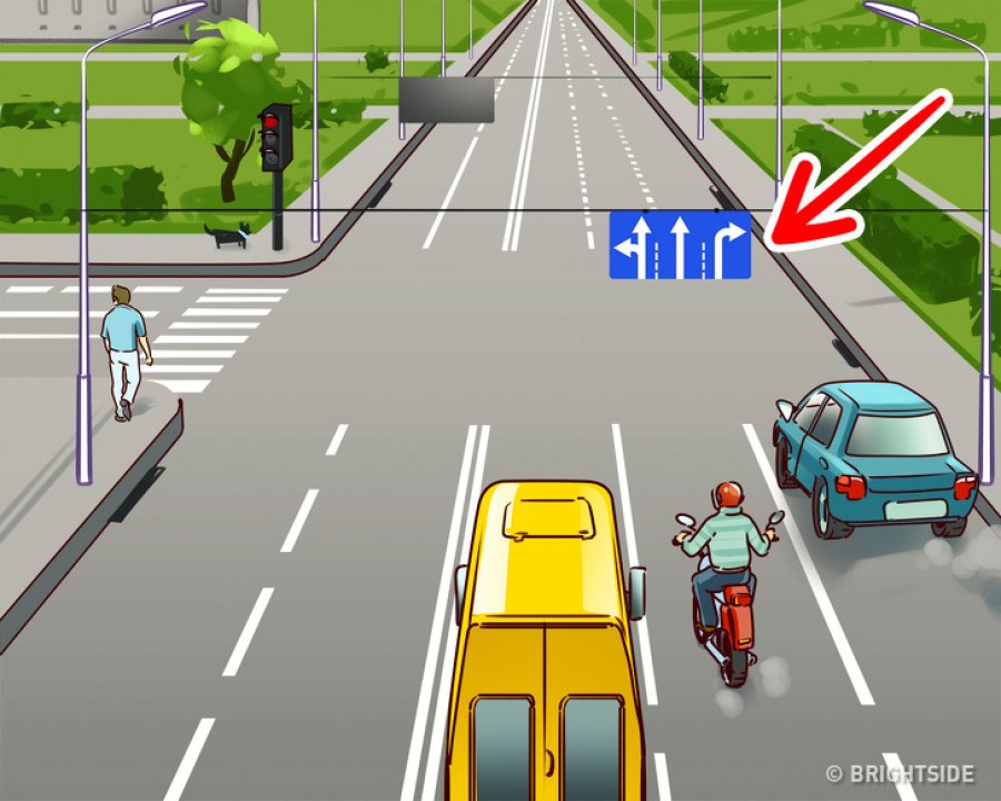 Trafiku rrugor! Gjeni gabimin në këtë foto brenda 1 sekonde